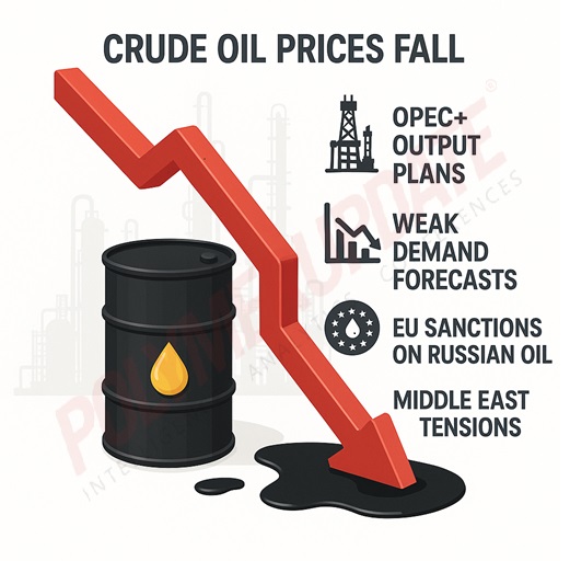 Petrochemical News - Crude oil slips as OPEC+ output hike and weak ...
