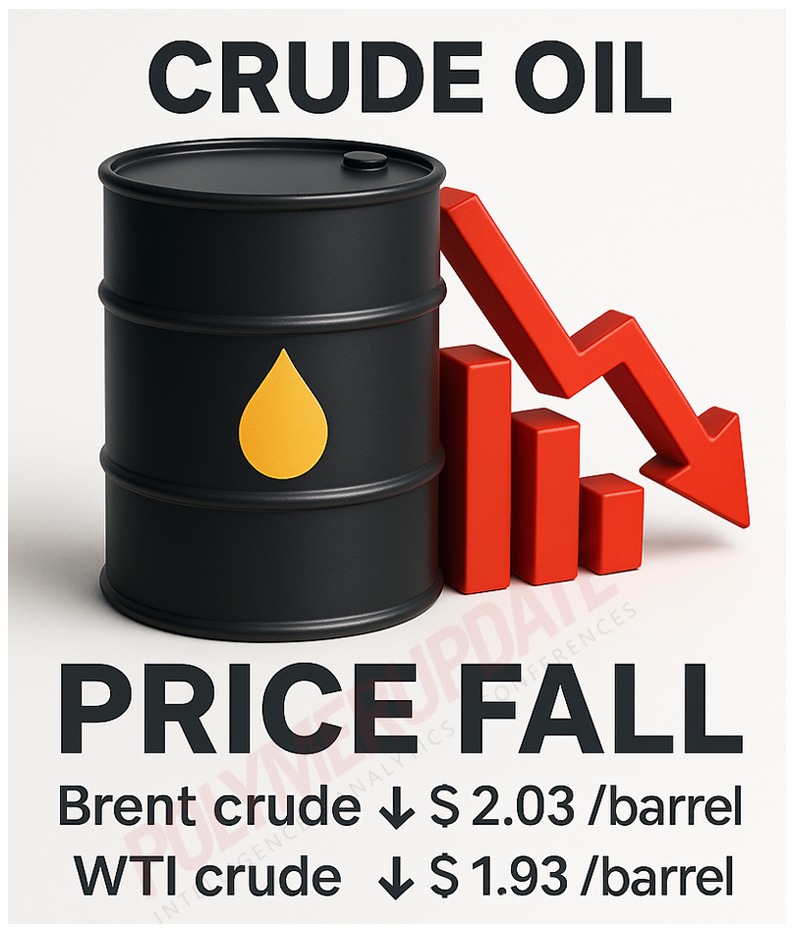 Petrochemical News - Crude oil prices slide 3% on OPEC+ output increase ...